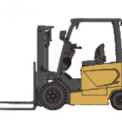 3.5-Ton Electric Counterbalance Forklift – Indoor/Outdoor Material Handling Equipment